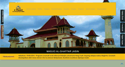 Desktop Screenshot of masjid.melaka.gov.my